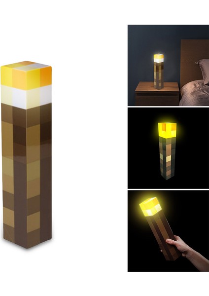 Minecraft Brownstone Lambası LED Gece Işığı (Yurt Dışından) fırsatları