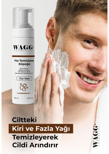 Yüz Temizleme Köpüğü For Men 150ml