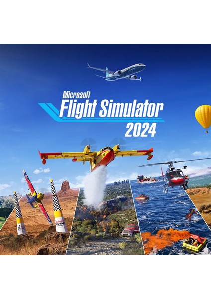 Microsoft Flight Simulator 2024 (Pc Oyun) Steam Hesap