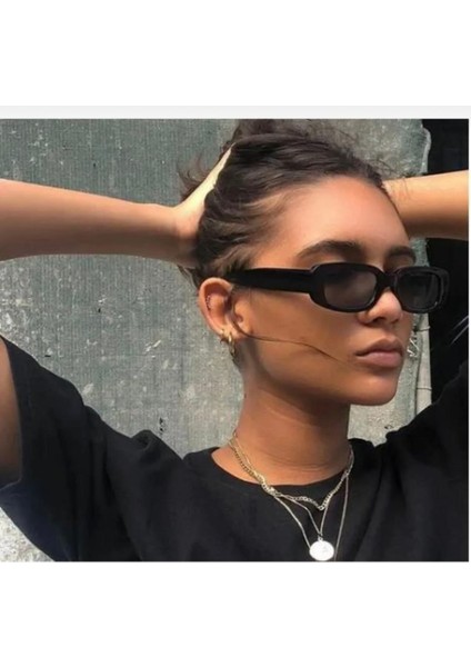 Hades 5002 Siyah Polarize Cam Kalın Çerçeve Kadın Güneş Gözlüğü modelleri