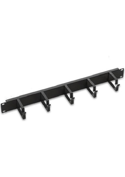 1u Yatay Organizer Siyah 5 Metal Kancalı AA-5KN01U19-A-S1