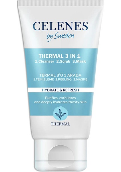 Celenes 150 Ml.ther.3 In 1 Temz.peeling Maske