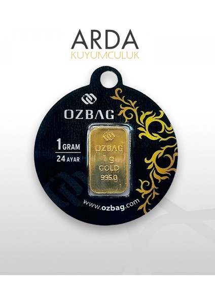 24 Ayar 1 gr Altın