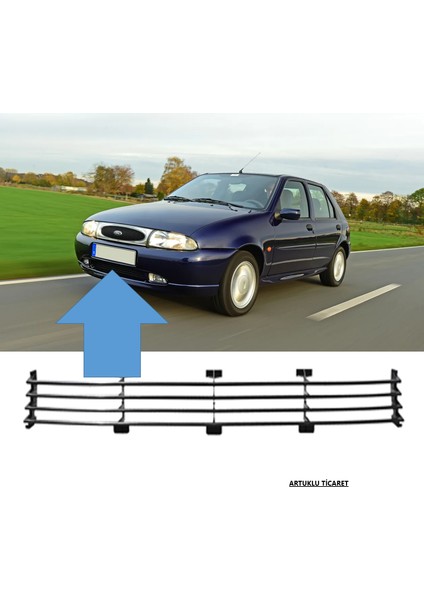 Ford Fiesta 1996-1999 Ön Tampon Panjuru ( Sis Farlı Tip )