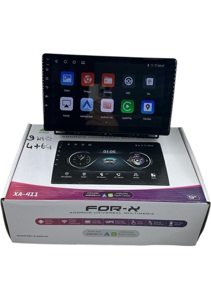 Renault Clio 5 2020-2023 Forx 4-64 Profesyonel Oem Multimedia