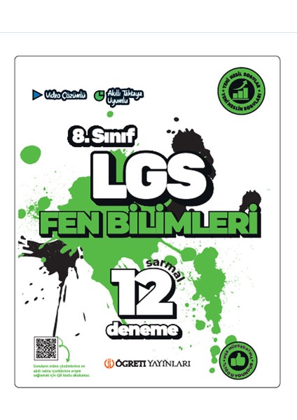 LGS 8. Sınıf Fen Bilimleri Sarmal 12 Deneme