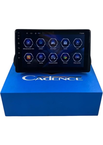 Fiat Egea Cross 2019-2021 Cadence 6-128 (Sim Kartlı) 360 Cam Destekli Pro Oem Multimedia