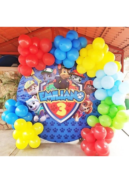 Paw Patrol Temalı Balon Zinciri