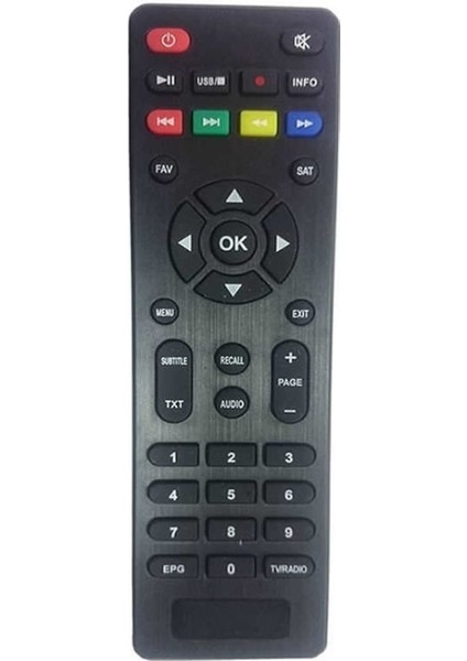 Piko 600 Hd Plus Uzakdan Kumandası Uydu Kumandası