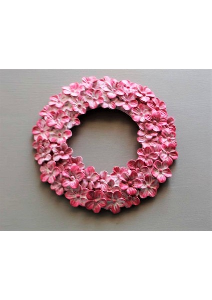 15CM Yuvarlak Çerçeve Menekşe Çiçek Silikon Kalıp K-191 modelleri