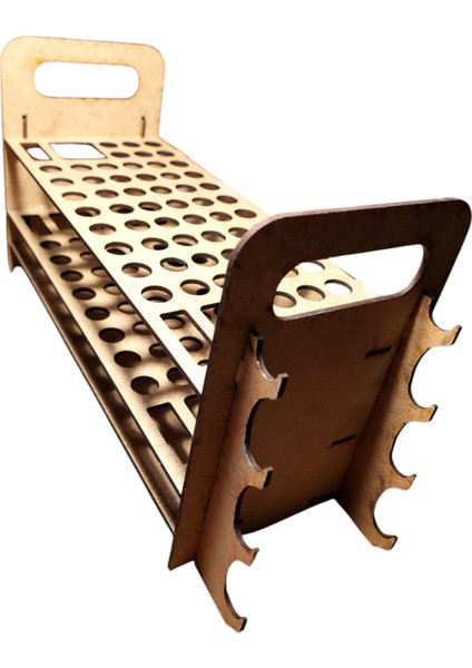 Resim Fırça Standı, Fırçalık, 72 Adet Fırça Tutucu, (40X13X20 Cm) fiyatları