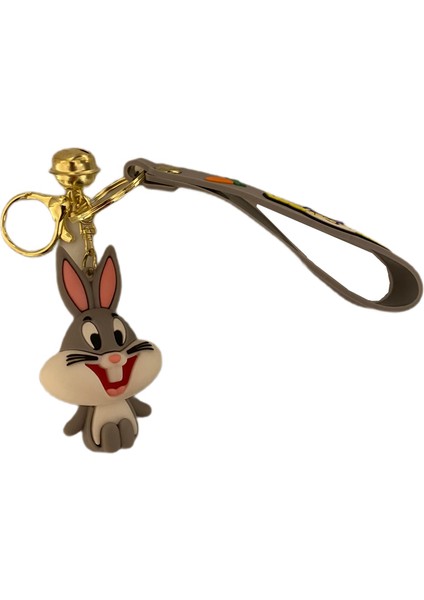 Looney Tunes Bugs Bunny Çok Yönlü Hq Çanlı Anahtarlık modelleri