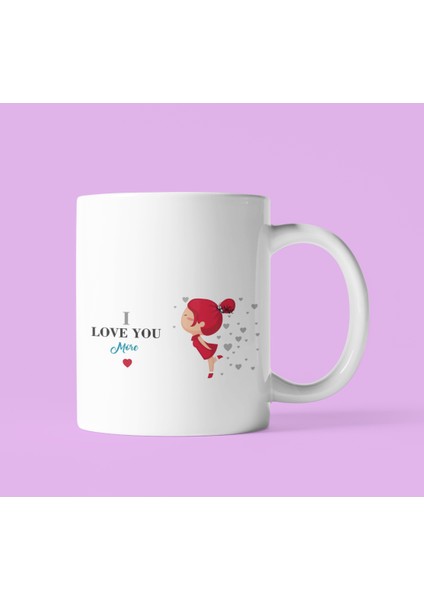 I Love You Aşıklar Çift Sevgililer Günü Hediyelik Baskılı Kupa Bardak fiyatları
