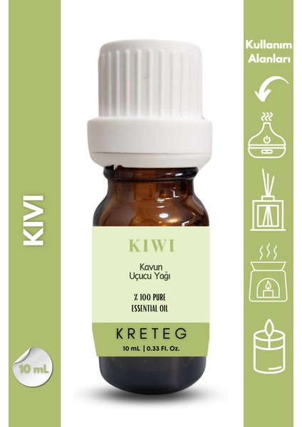 Kivi Esansiyel Uçucu Difizörü Kokusu 10 ml
