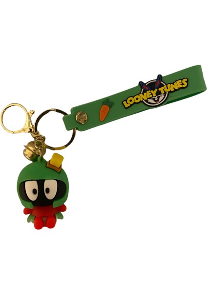 Looney Tunes Marvin The Martian Marslı Marvin Çok Yönlü Hq Çanlı Anahtarlık
