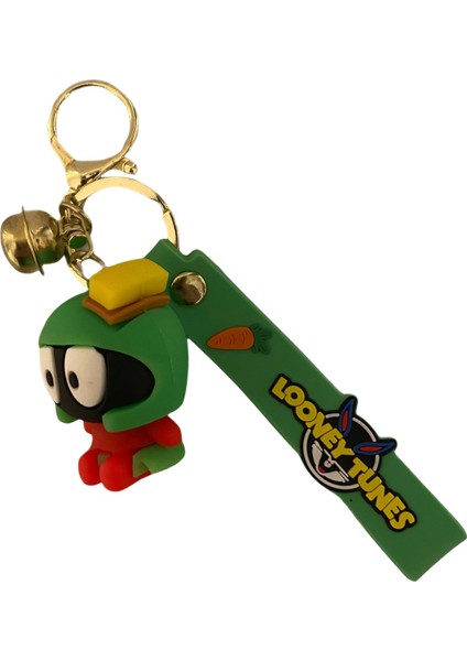 Looney Tunes Marvin The Martian Marslı Marvin Çok Yönlü Hq Çanlı Anahtarlık fiyatları