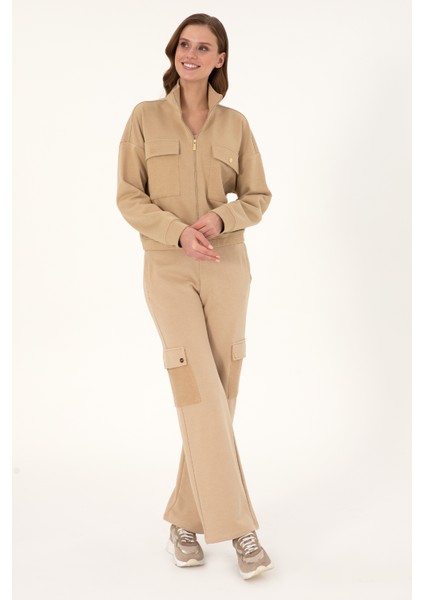 Kadın Kum Sweatshirt 50299001-VR085 fırsatları