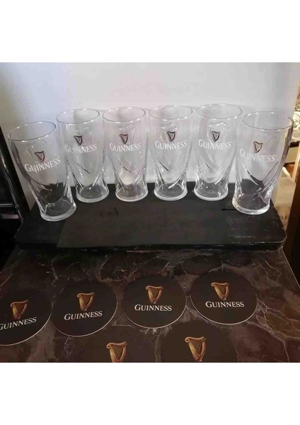 Guinness 50CL M16 Bardak 6 Adet