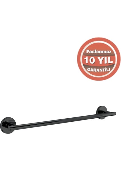 Paslanmaz Pirinç Flora Uzun Havluluk 60CM Mat Siyah modelleri