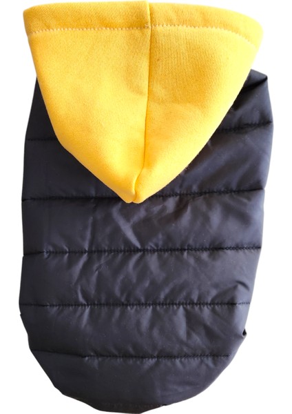 Kedi Köpek Kıyafeti Lacivert Sarı Mont Yelek fiyatları