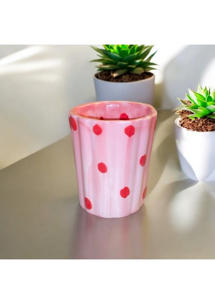Prestij Q Collection Seramik Puantiyeli Kahve Fincanı/kupa