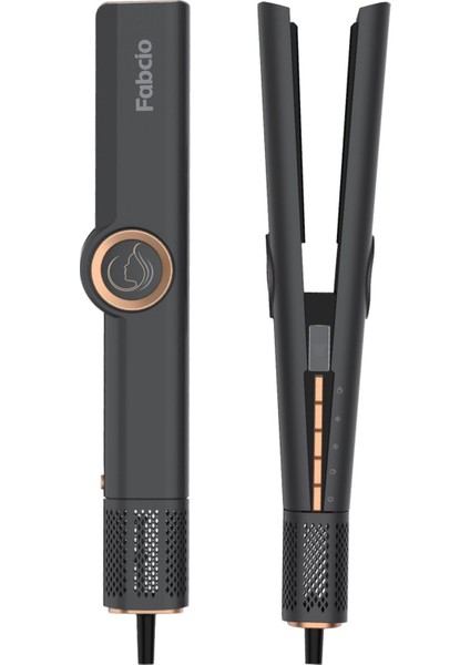 Airflow Saç Düzleştirici (Siyah/gold)