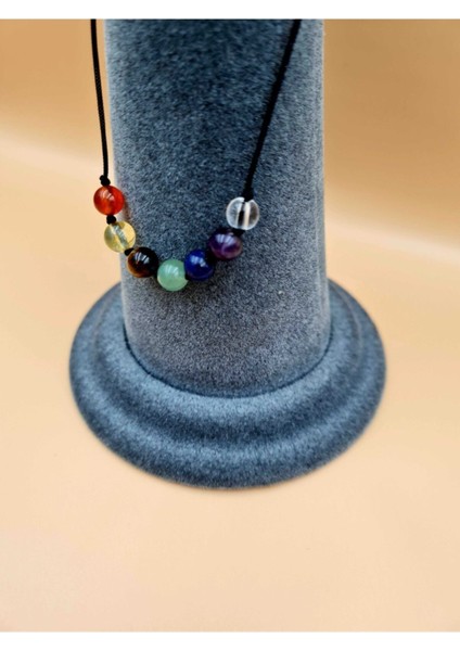 Sertifikalı Doğal 7 Çakra Tasarım Kolye fiyatları