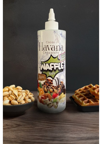 Antep Fıstığı A. Sos Waffle Krep Pankek San Sebastian Kruvasan Sos 400 Gram