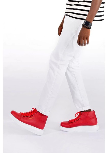 CH258 Cbt Roma Erkek Bot Kırmızı modelleri