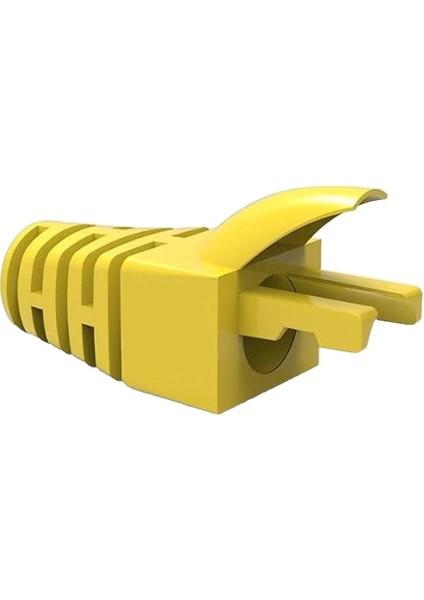 Trklink Pvc RJ45 Boots Konnektör Sarı Jack Kılıfı 50 'li Paket