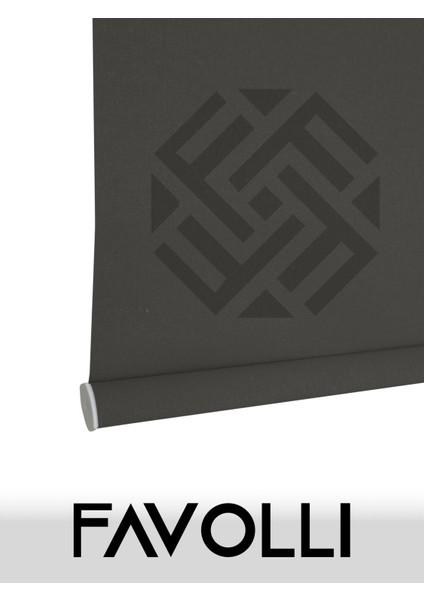 Koyu Gri Blackout Stor Perde Işık Geçirmez 110 cm x 260 cm Düz Desenli modelleri