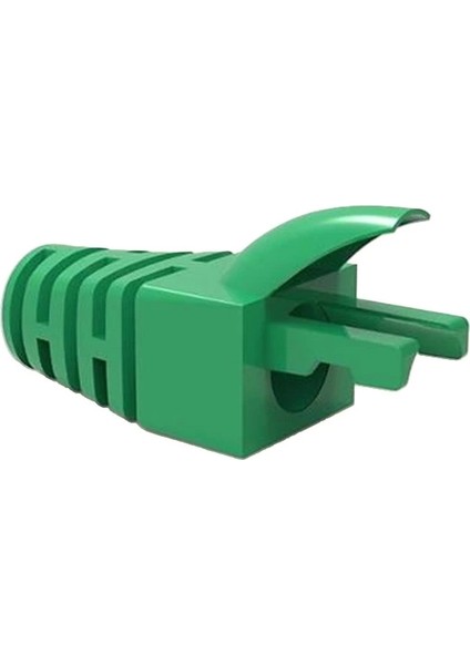 Trklink Pvc RJ45 Boots Konnektör Yeşil Jack Kılıfı 50 'li Paket