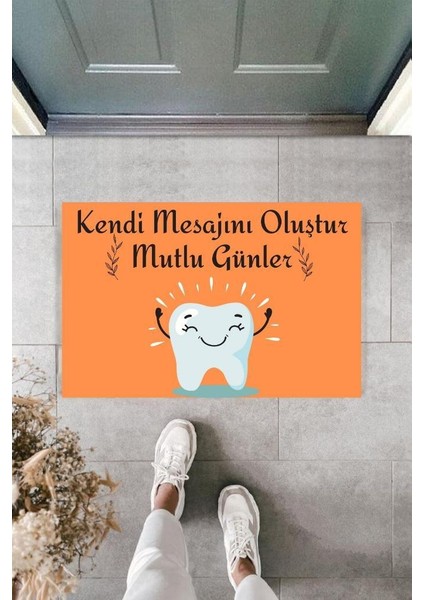Dijital Baskı Kişiye Özel Iç Kapı Dekorasyon Paspas PS11289
