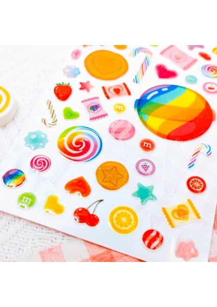 Sticker Şekerler 15'li Paket