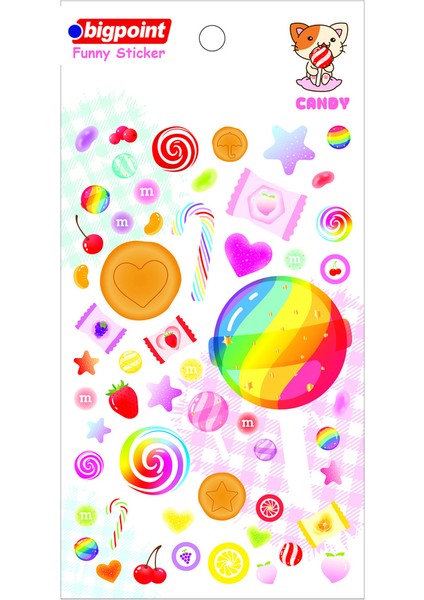 Sticker Şekerler 15'li Paket