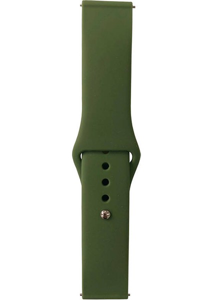 Gear S2 Band Serisi 20MM Klasik Kordon Silikon Strap Kayış