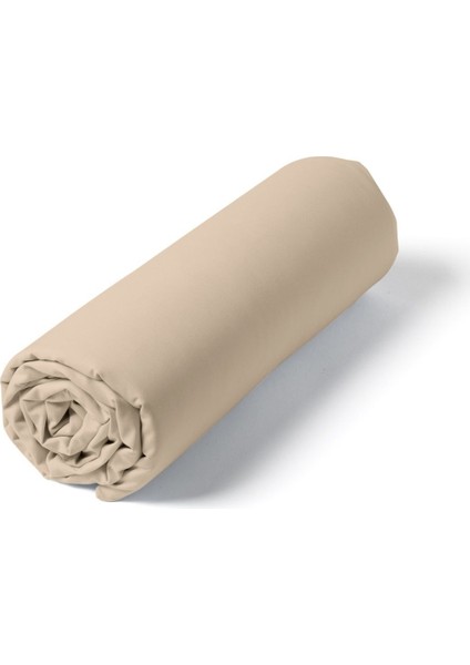 Pamuklu Bej 160 x 200+2*(50 x 70) Çift Kişilik Lastikli Çarşaf ve Yastık Kılıfı Seti fırsatları