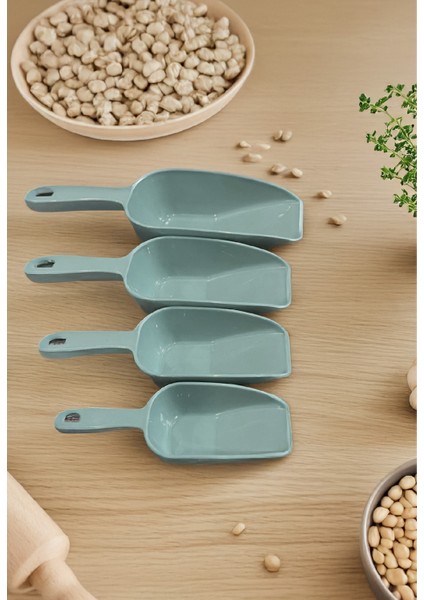 8'li Set Plastik Erzak Kürek Seti Mint fırsatları