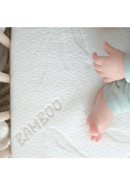 Soft Ortopedik Bambu Bebek Yatağı Çocuk Yatağı 7 cm