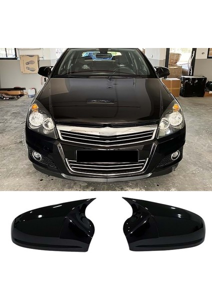 Opel Astra H Fl Batman Yarasa Ayna Kapağı Piona Black Abs 2010-2013