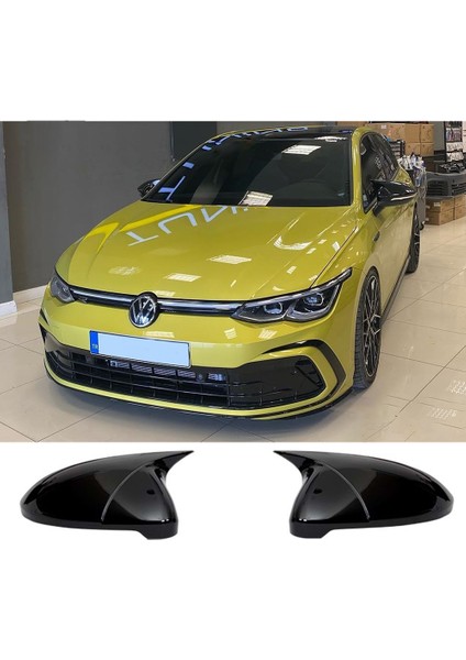Vw Golf Mk8 Batman Yarasa Ayna Kapağı Piona Black Abs 2019 ve Üzeri