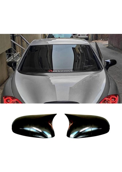 Seat Leon Mk2 Batman Yarasa Ayna Kapağı Piona Black Abs 2005-2008
