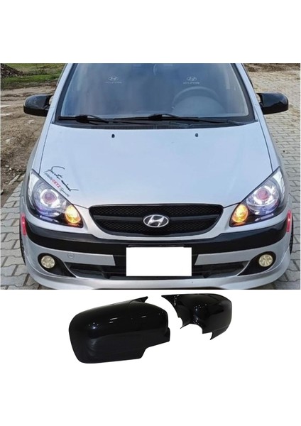 Hyundai Getz Batman Yarasa Ayna Kapağı Piona Black Abs 2002-2011