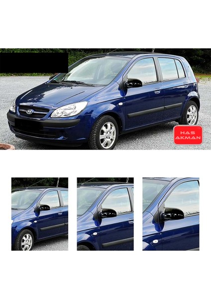 Hyundai Getz Batman Yarasa Ayna Kapağı Piona Black Abs 2002-2011