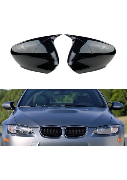 Bmw E90 Lcı Batman Yarasa Ayna Kapağı Piona Black Abs 2008-2011