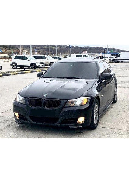 Bmw E90 Lcı Batman Yarasa Ayna Kapağı Piona Black Abs 2008-2011