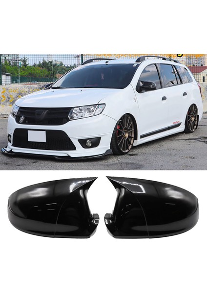 Dacia Logan Batman Yarasa Ayna Kapağı Piona Black Abs 2009 - 2020