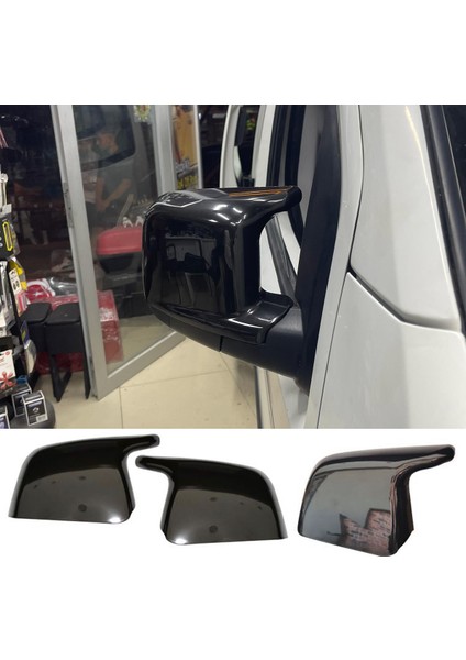 Fiat Doblo D3/d4 Batman Yarasa Ayna Kapağı Piona Black Abs 2009-2022