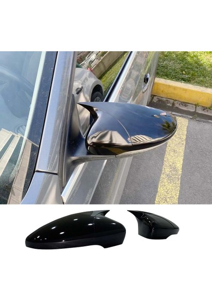 Vw Jetta Mk6 Batman Yarasa Ayna Kapağı Piona Black Abs 2010-2018
