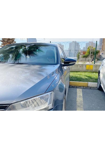 Vw Jetta Mk6 Batman Yarasa Ayna Kapağı Piona Black Abs 2010-2018